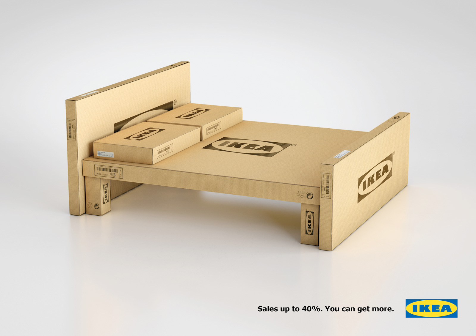 Adspiration Ikea packaging furniture