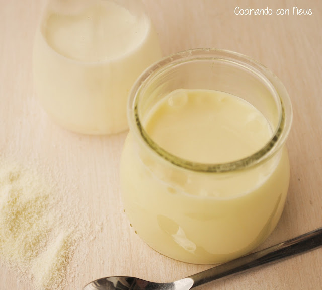 Leche condensada con thermomix