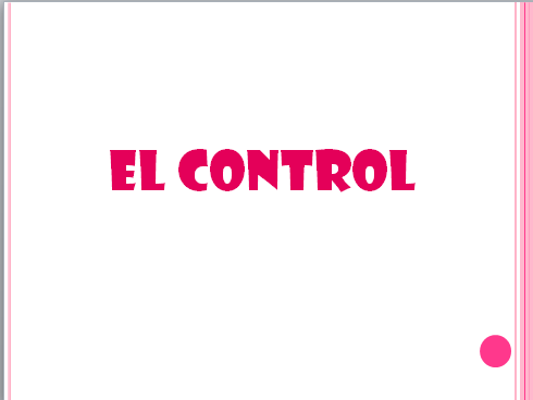 CONTROL ADMINISTRACION control administracion: