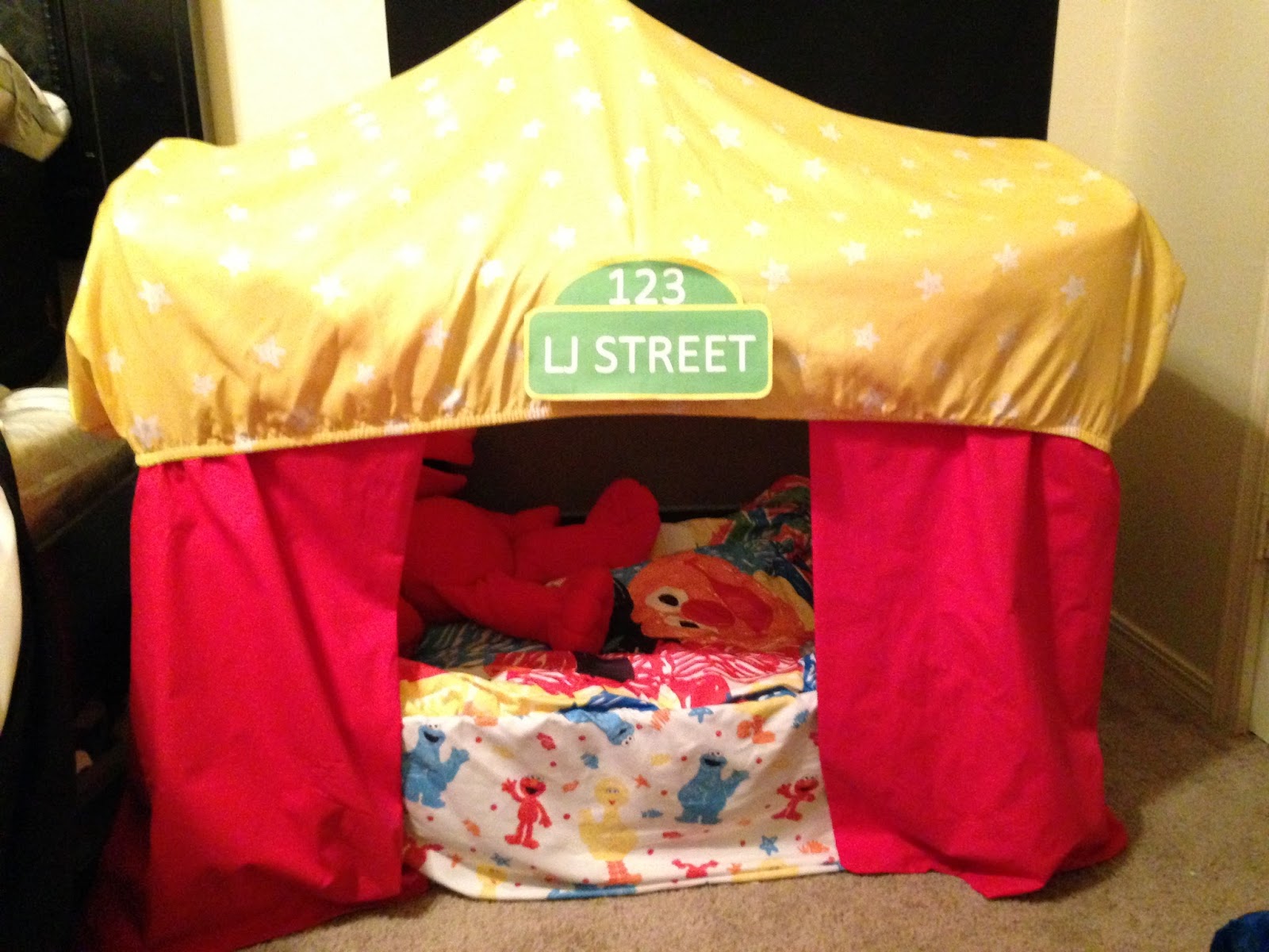 My Lovely,Crafty Life DIY Tutorial Sesame Street Pack N Play into