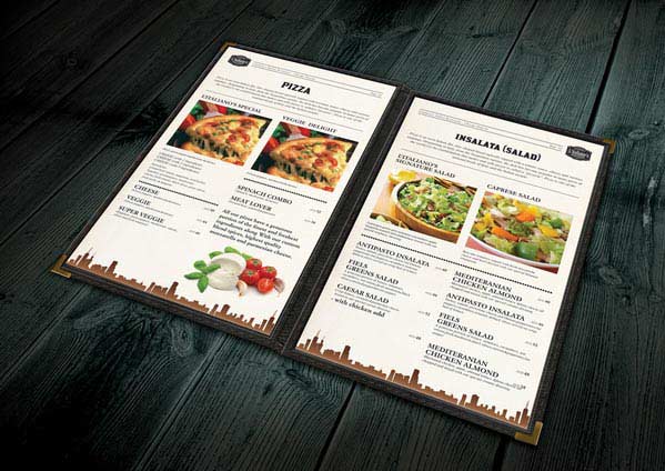 restaurant menu design