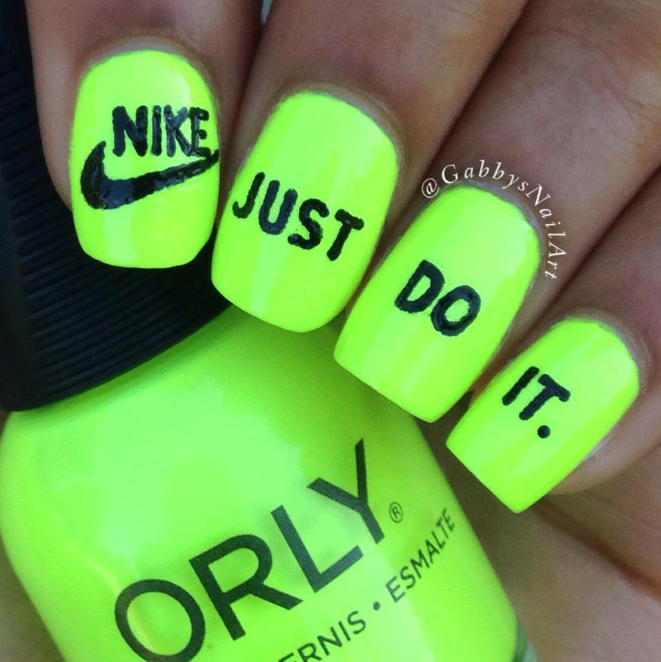 Inspiration nail art Brands that pop on nails!