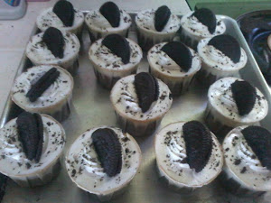 Cupcake - design Oreo