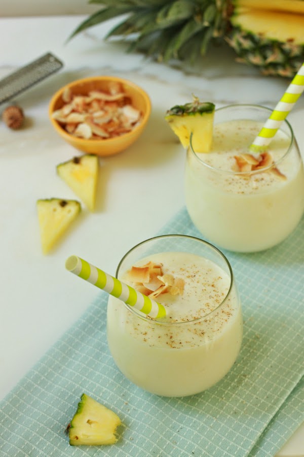 Stir & Scribble THIRSTY THURSDAY Pineapple Coconut Lassi