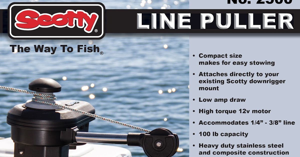 Scotty Fishing Products NEW PRODUCT The Scotty Line Puller