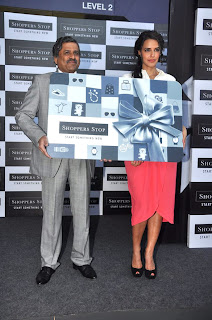 Neha Dhupia Launches Shoppers Stop's gift card
