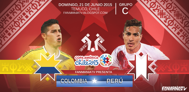 Colombia vs Perú - Copa América 2015 Colombia-vs-Perú