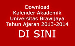 Download Kalender Akademik 2012-2013 Universitas Brawijaya