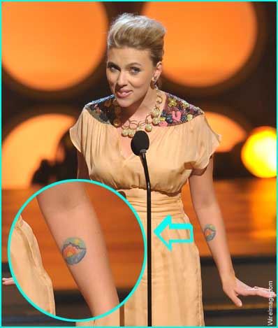 Emperor Tattoos Scarlett Johansson Tattoo