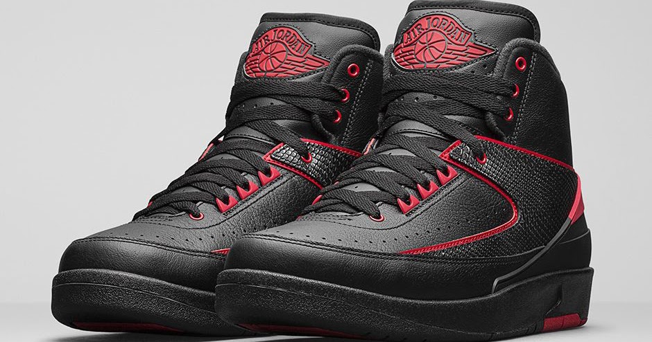 air jordan 2 black varsity red air jordan 2 black varsity red