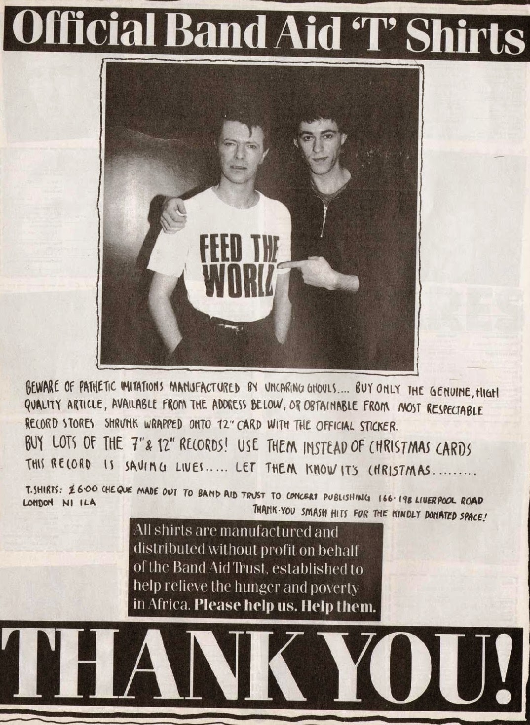 Top Of The Pops 80s Band Aid Do they Know It's Christmas 1984