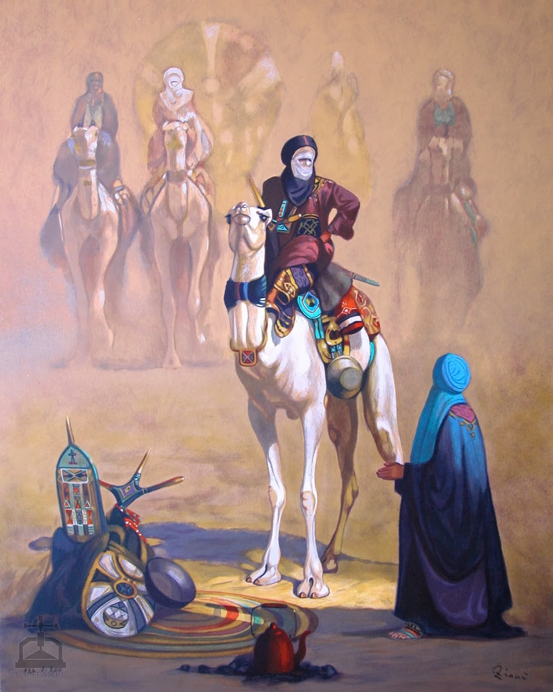 Hocine Ziani, 1953 Tutt'Art Pittura • Scultura • Poesia • Musica