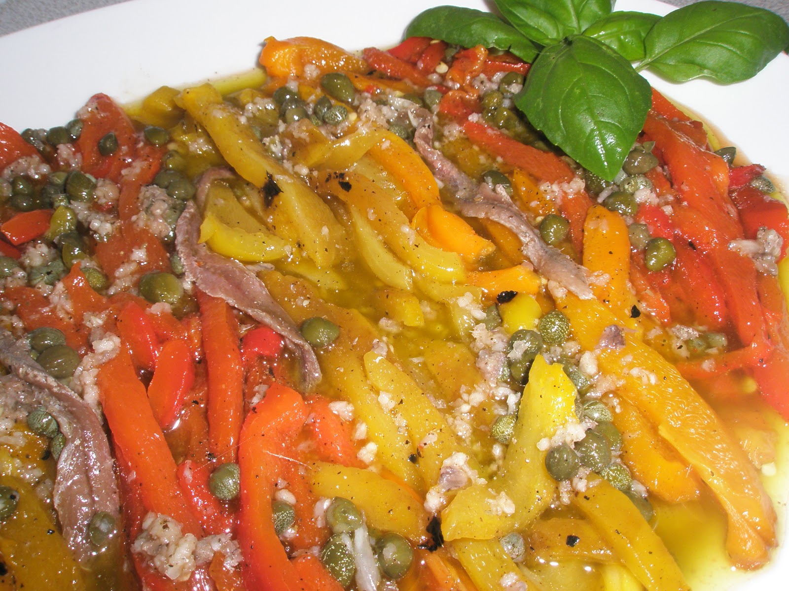 Got it, Cook it Roasted Peppers with Capers and Anchovies