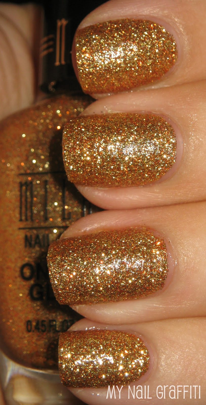 My Nail Graffiti Milani Gold Glitz