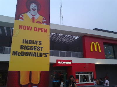 India's Biggest McDonald in Noida India's Biggest McDonald in Noida