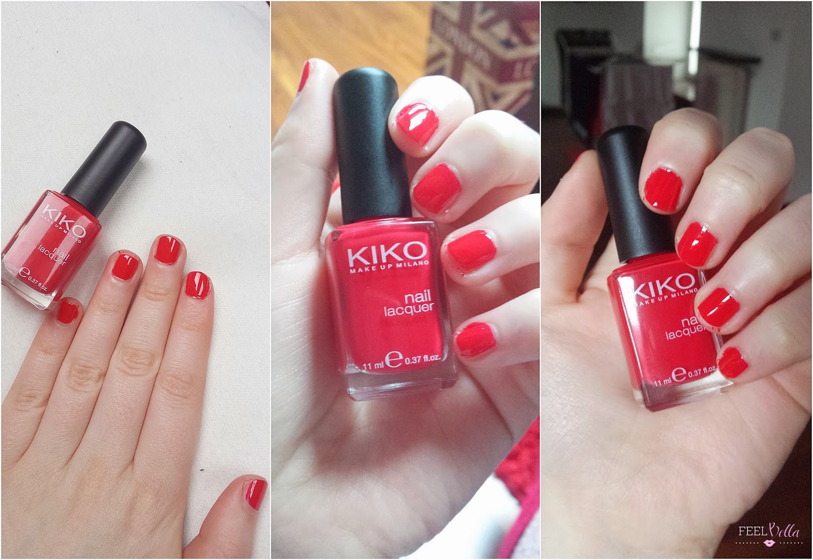 Nails Of The Day Kiko 362 Poppy Red Feelbella I Recently Added This Kiko Nail Lacquer To My Polishes Collection And Have Say That M Loving It The Shade Is 362 Poppy Red
