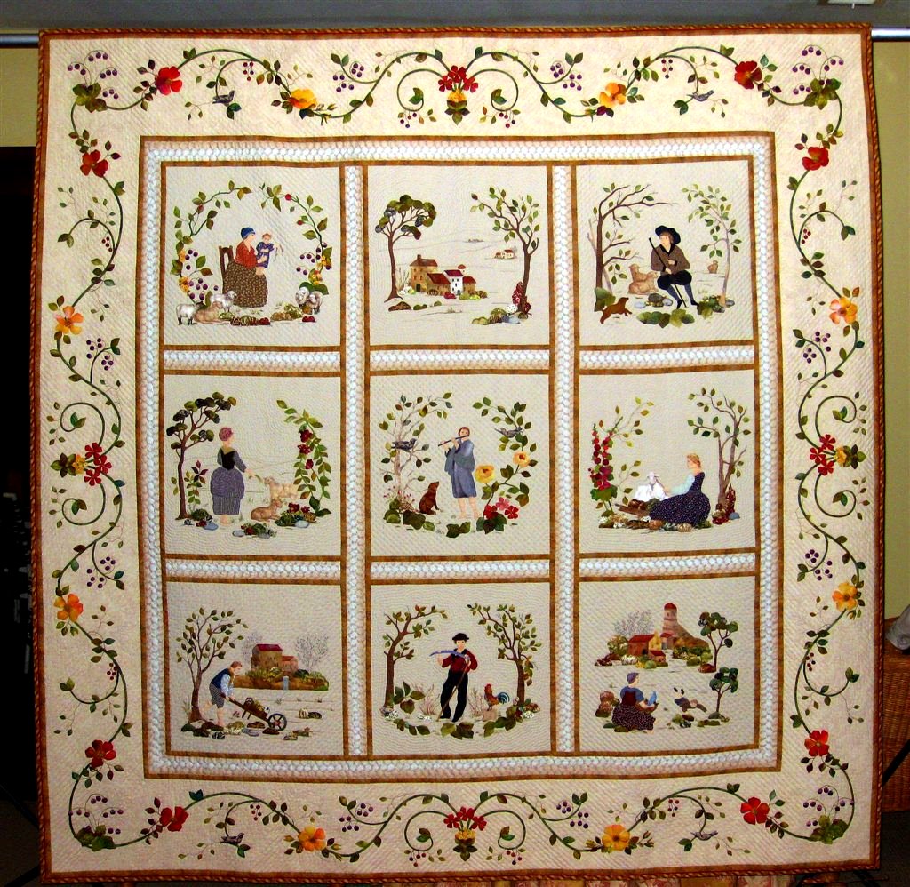 Applique On Quilts