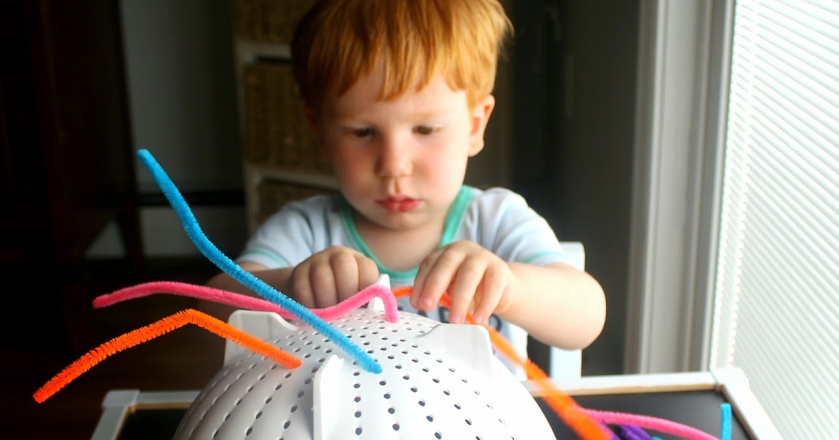 House of Burke Pipe Cleaner Fine Motor Activity for Toddlers