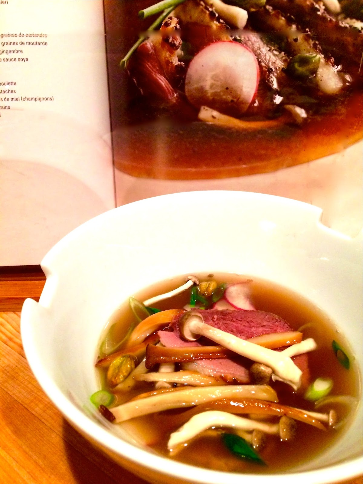 Madame Anne aux fourneaux Bouillon clair de canard