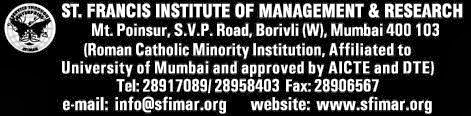  Francis Institute of Management & Research Borivli Mumbai 