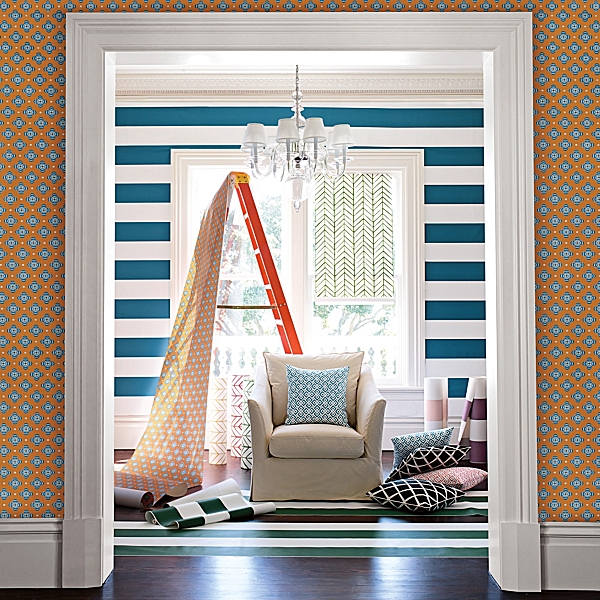 House Envy Knock Me Down and Roll Me Up! Serena and Lily Wallpaper!