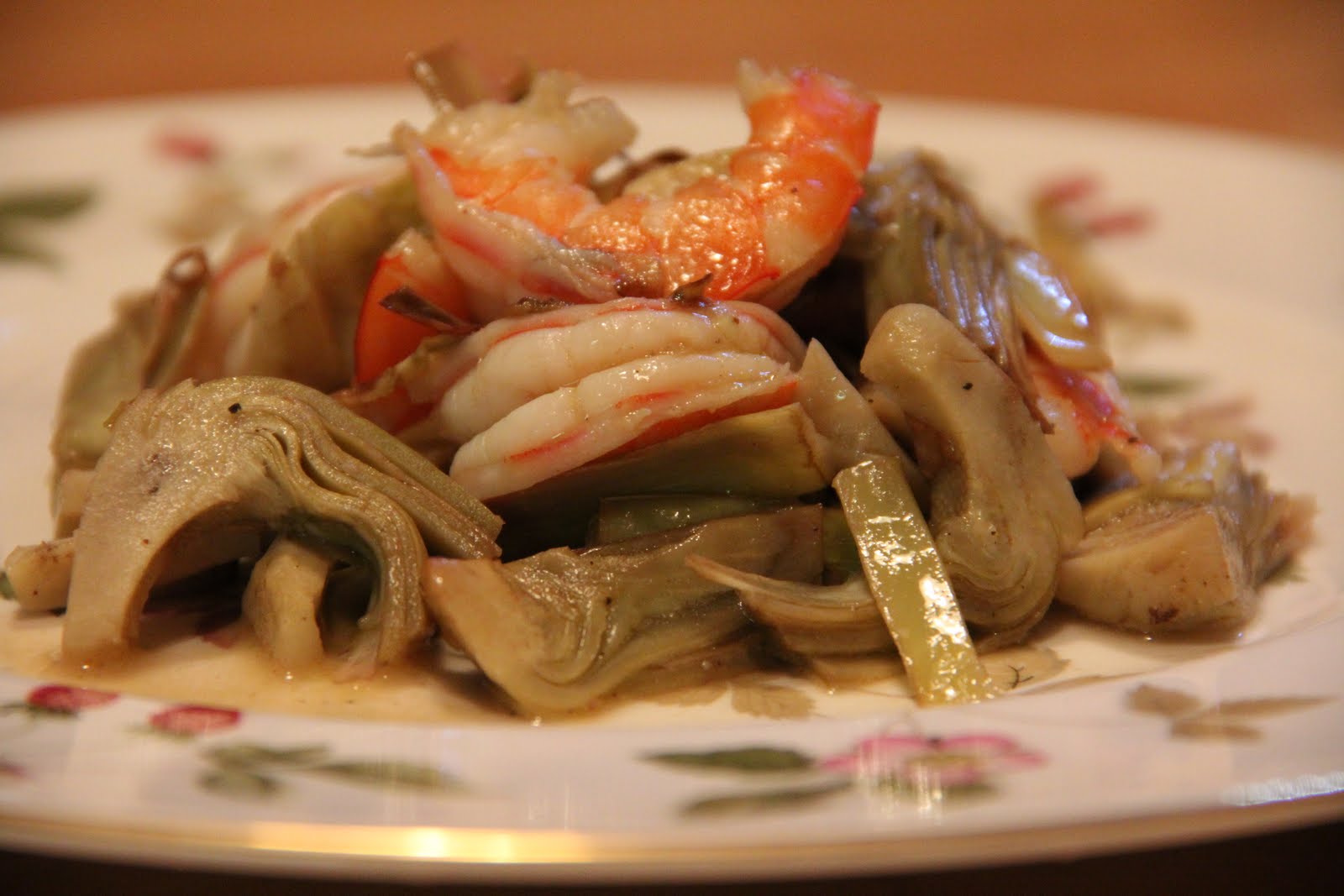 Spadellata di carciofi e gamberi Ricette di cucina Le ricette di