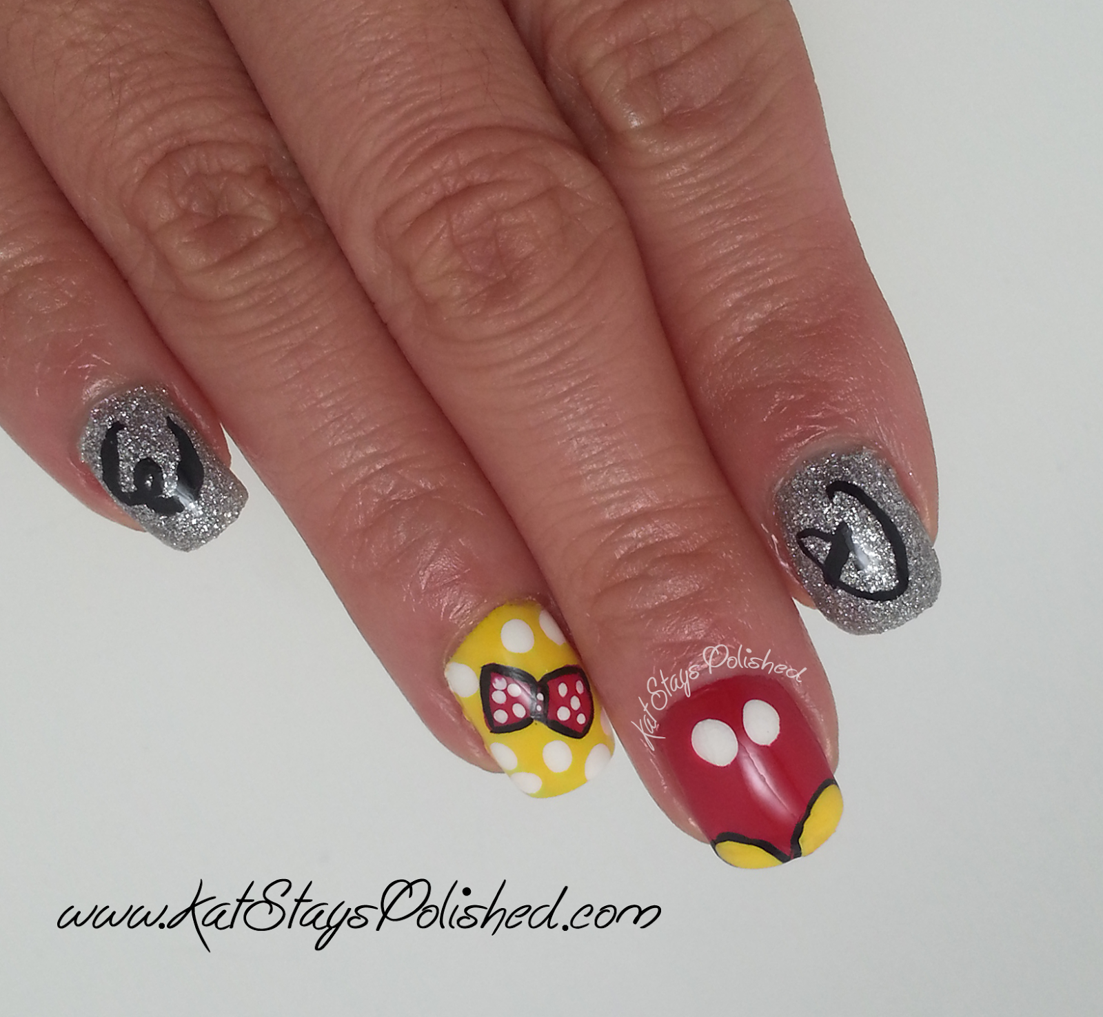 Disney World Inspired Nail Art with Kat from Kat Stays Polished