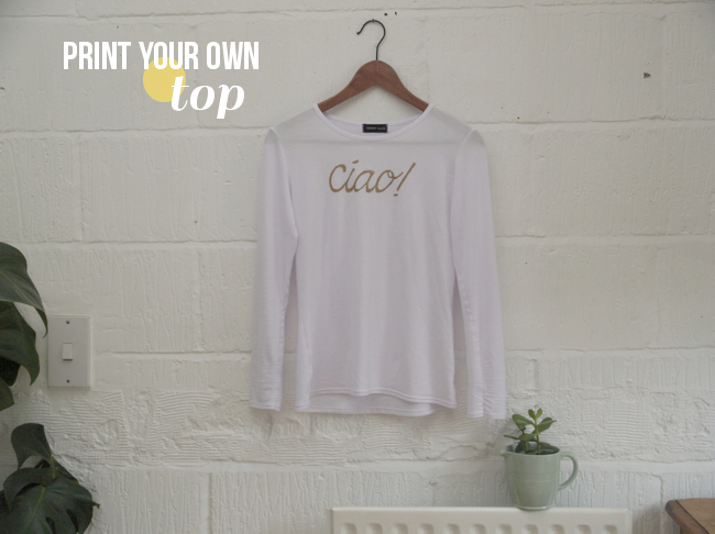 Print your own top via Randomly Happy