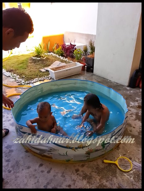 Zahidahnur Mandi Kolam Yeaayyyyyyyyy