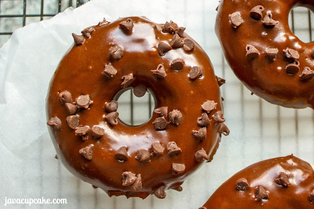 Peanut Butter Chocolate Chip Donuts by JavaCupcake 10