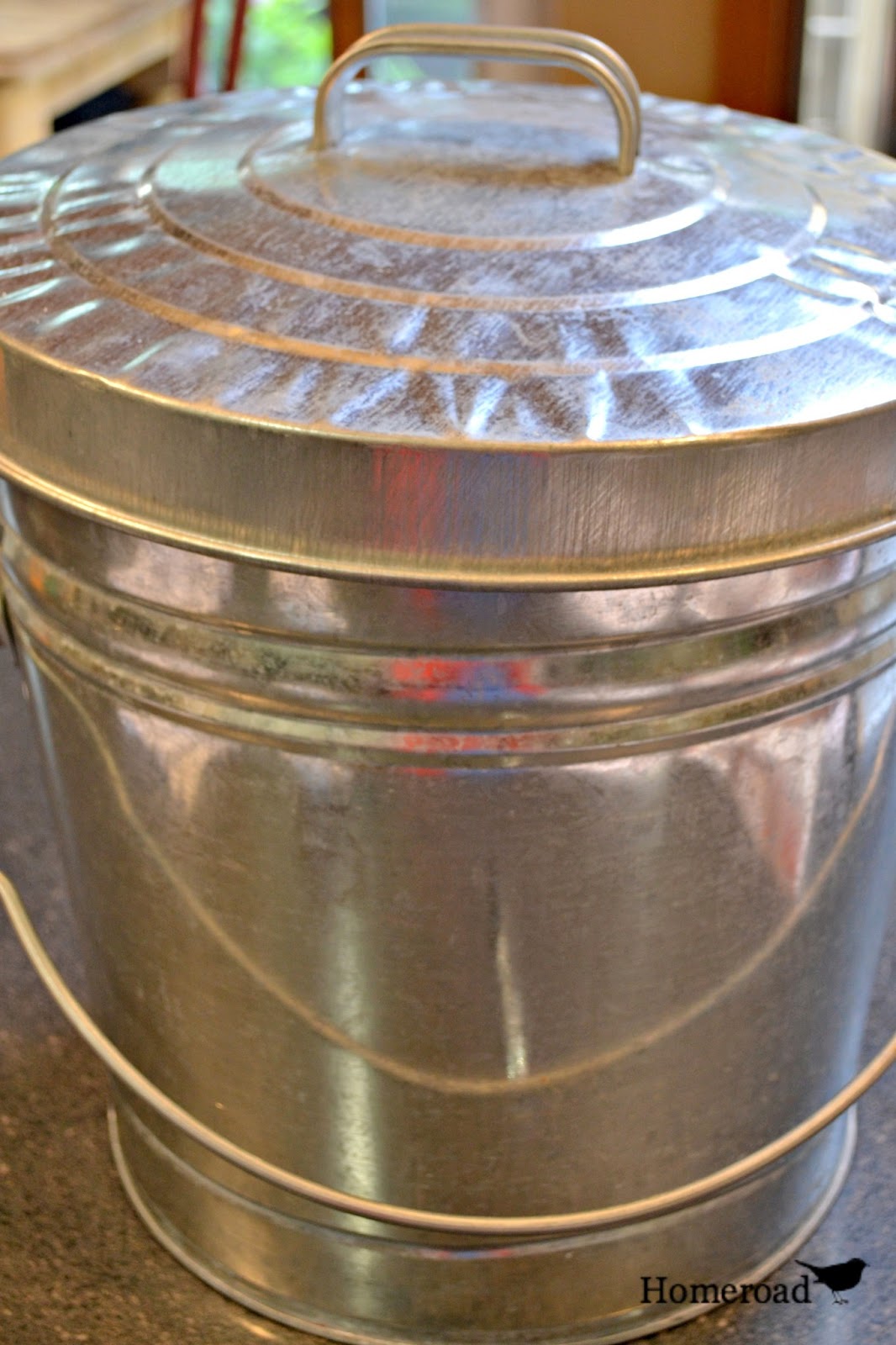 Patio Paint and How to Age Galvanized Steel Homeroad