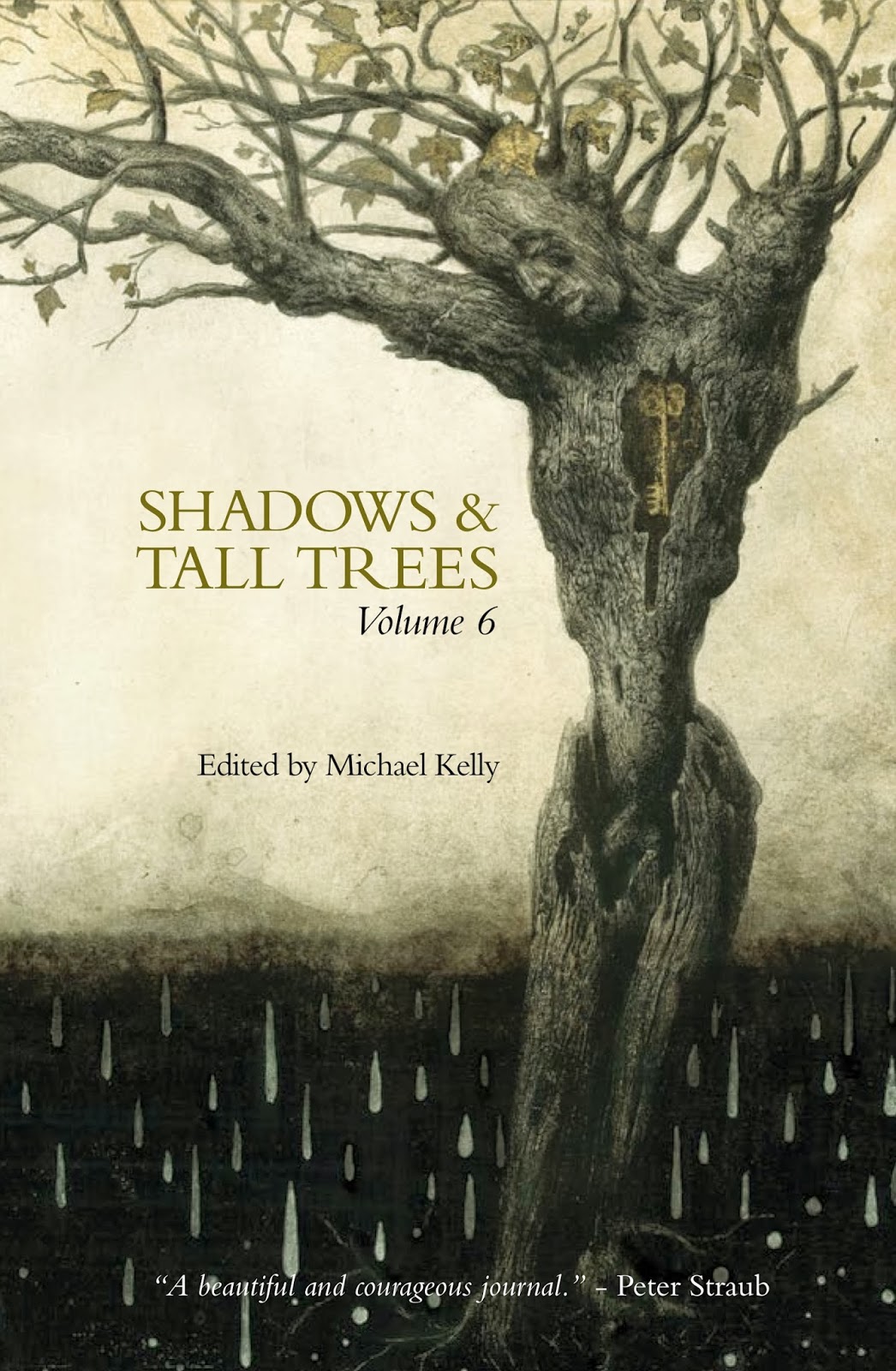 Dark Wolf's Fantasy Reviews Cover art Shadows & Tall Trees, Issue 6