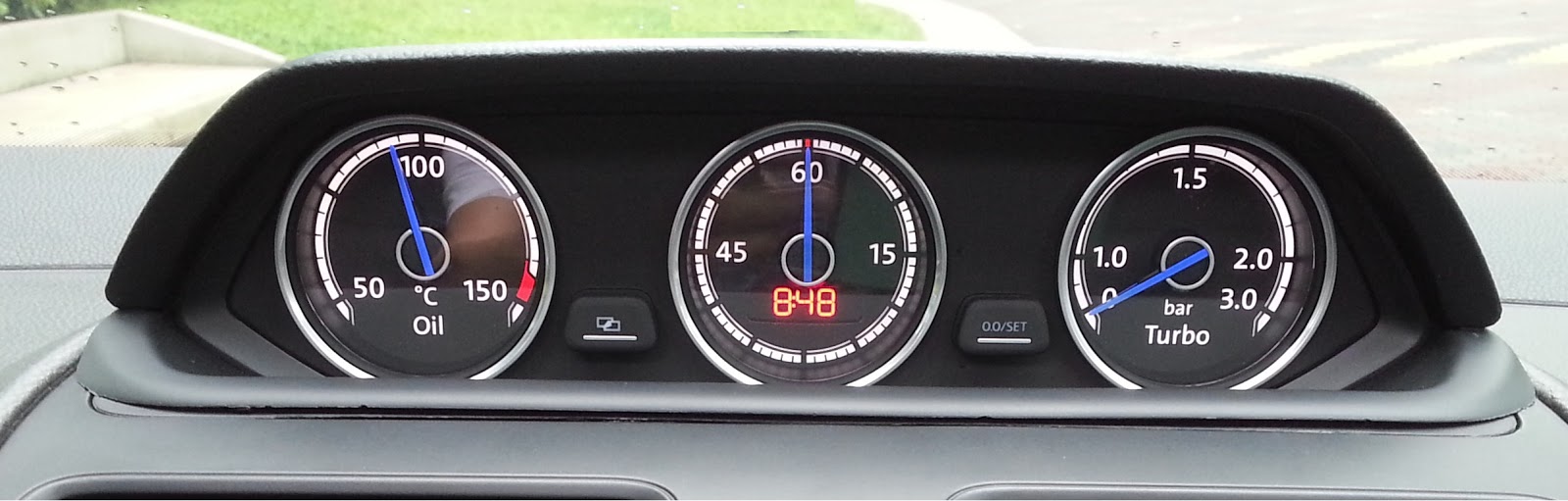 CBX RNS510 & Accessories Auxiliary Cluster on Golf Mk5 GTI