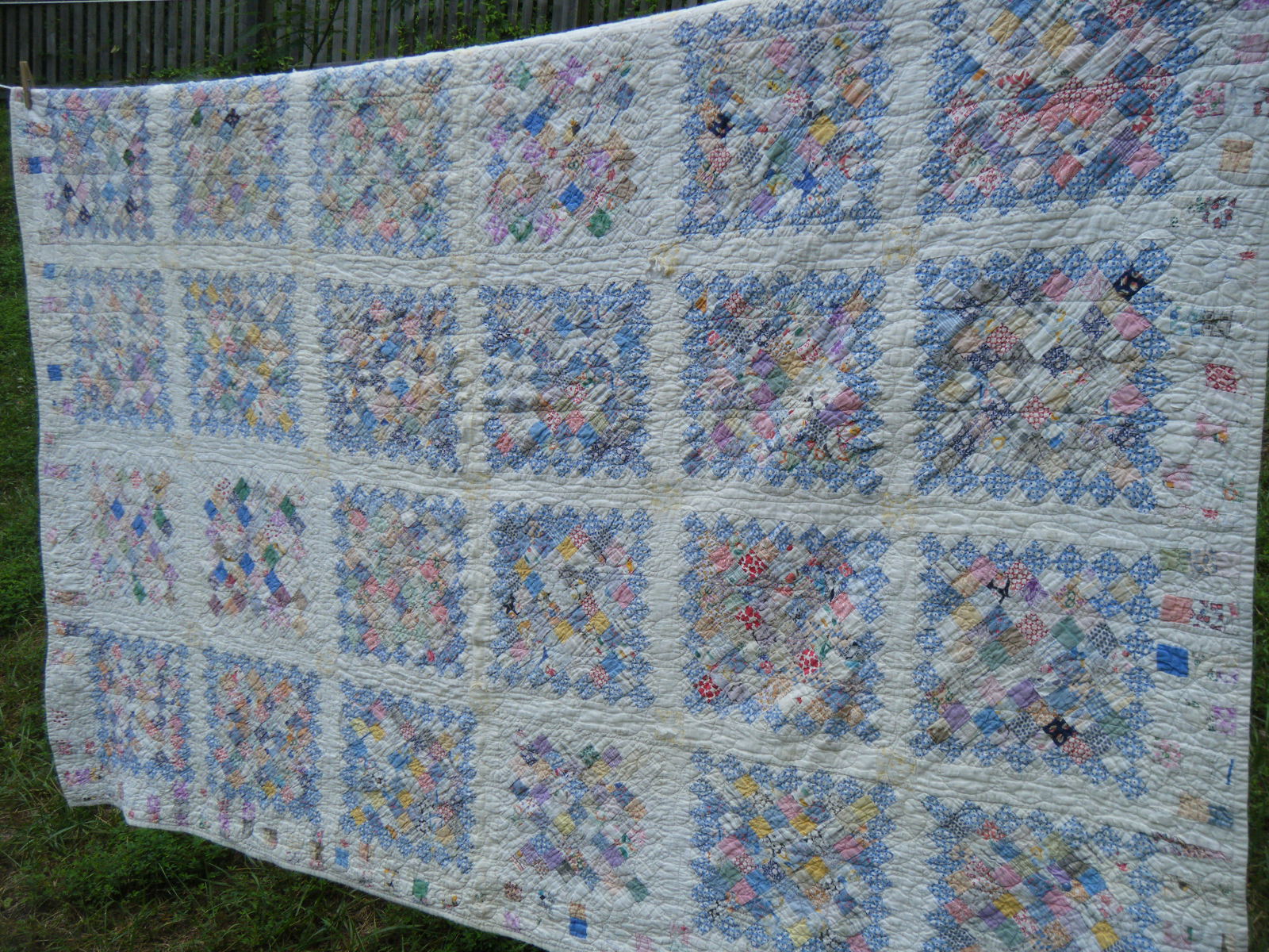 Flour Sack Mama Vintage Quilts on the Clothesline