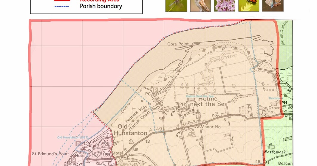 Northwest Norfolk Naturalists Our Recording Area