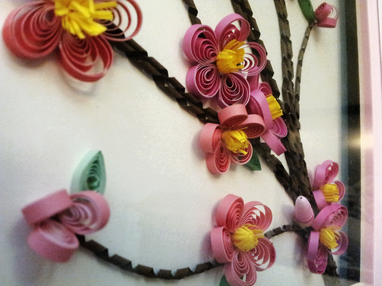 Aifel Scrap n Quilled Quilled Cherry Blossom