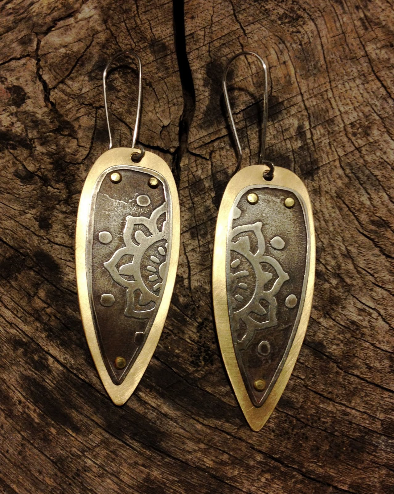 Cristina Leonard Artisan Jewelry DREAMING OF RIVETS
