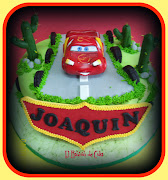 TORTAS CUMPLEAÑOS CARS CARRETERA. TORTA DE CUMPLEAÑOS CARS EN CARRETERA (tortas infantiles cars con cactus joaquin)