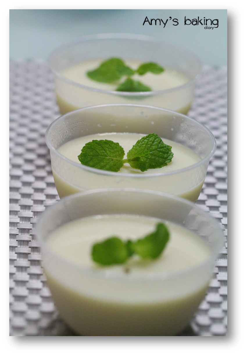 Amy Baking Diary Soy Bean Pudding