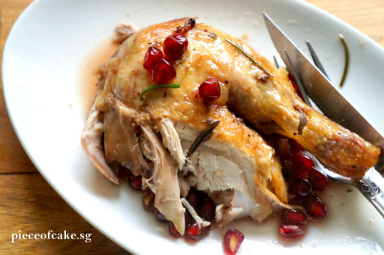 Piece of Cake: Pomegranate Roasted Chicken