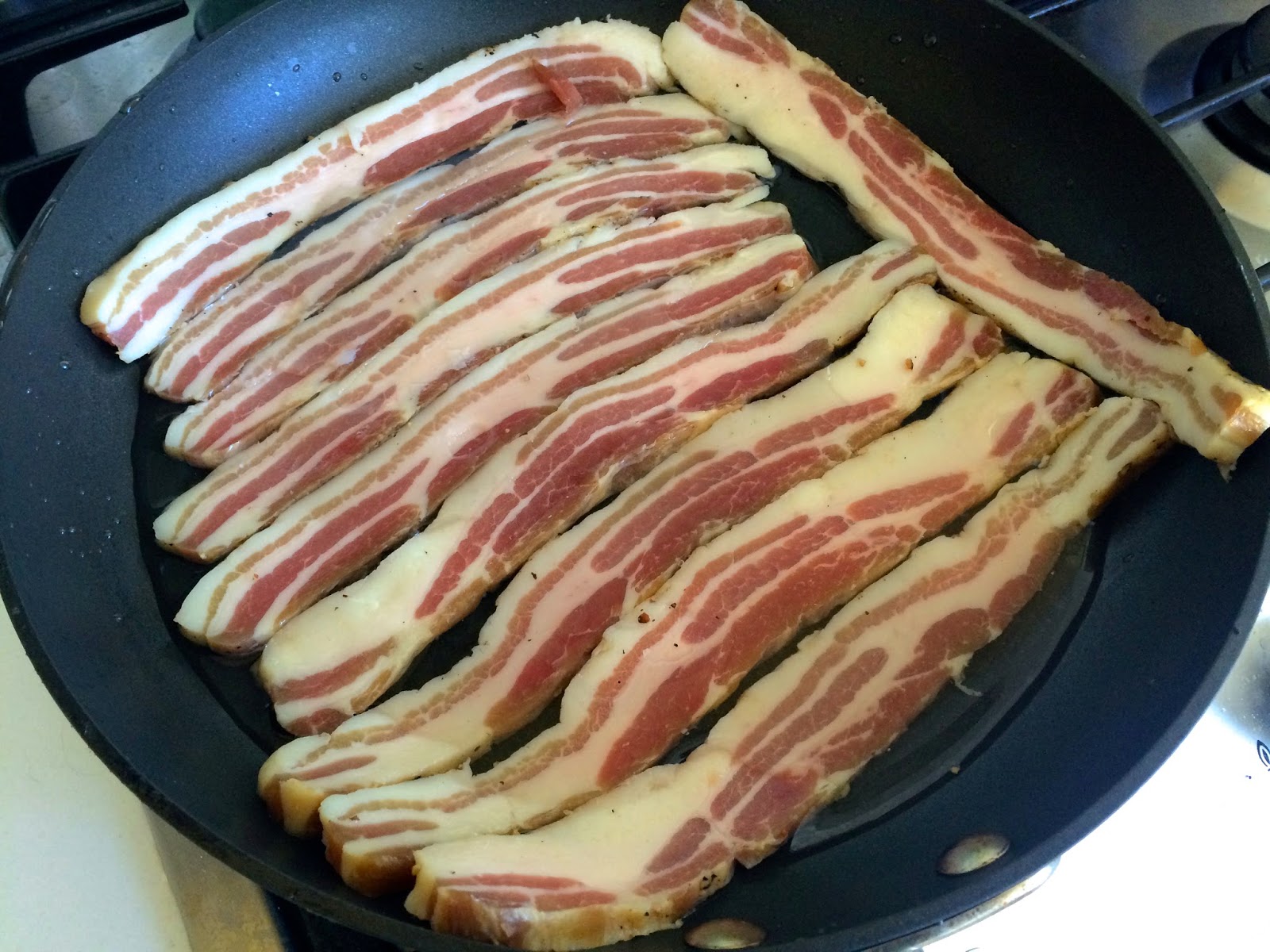 Antonia Eats Proper English Bacon