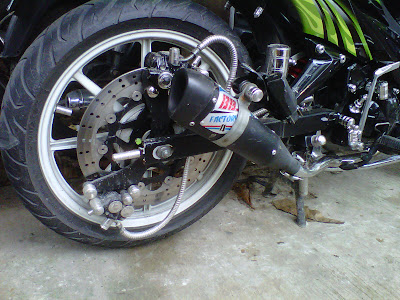 Modifikasi Yamaha Jupiter MX Tema Hijau Modifikasi Yamaha Jupiter MX Tema Hijau