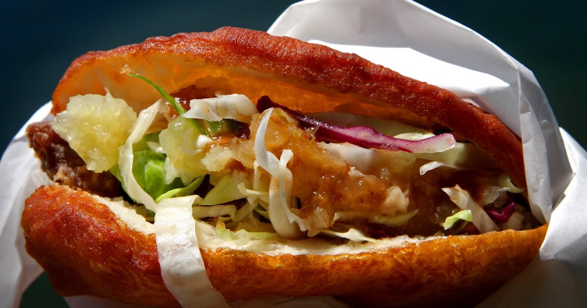 street cuisine Bake 'n' Shark A Trini Speciality