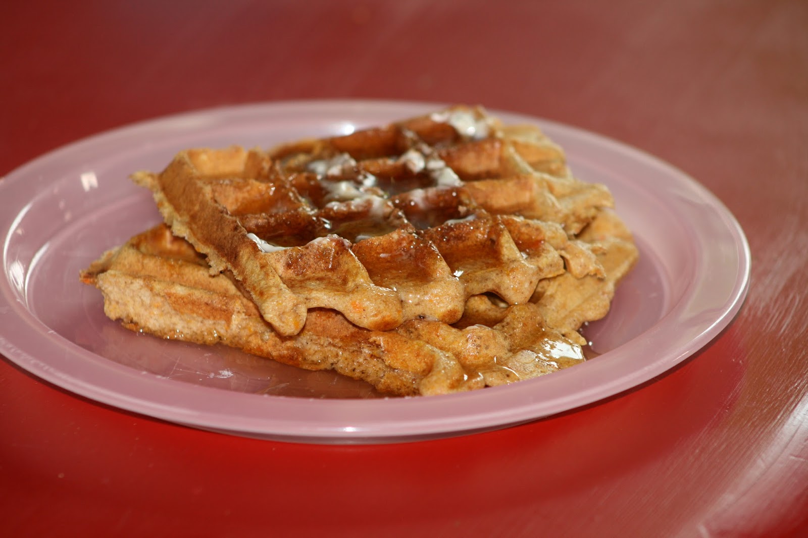 22BlueStars sweet potato puree waffles
