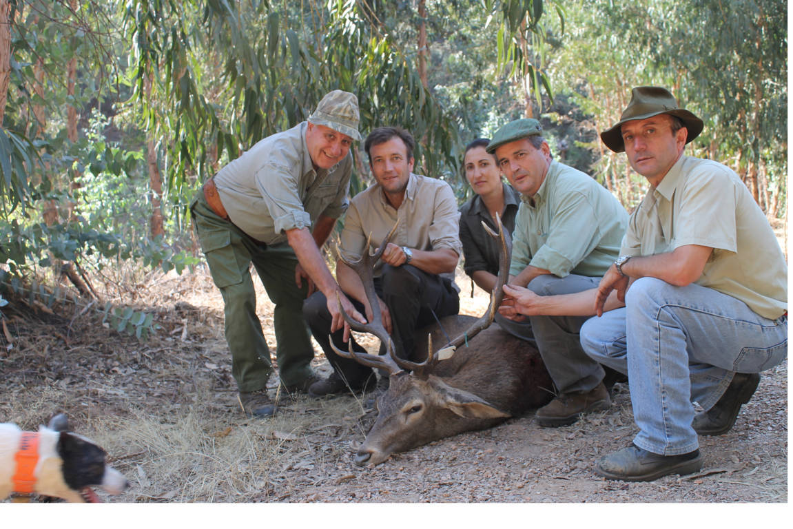Monteros Primera montería de la temporada con la Sociedad de Cazadores
