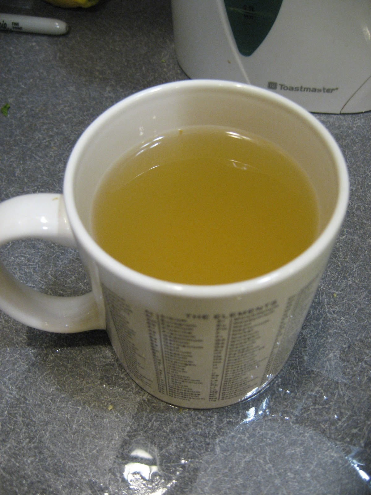 Happy Home Tea Bomb Nutritional Goodness for when you're feeling Bad