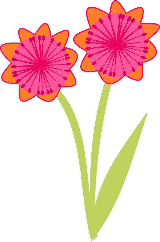 free digital flower scrapbooking embellishment - Blumen Clipart II