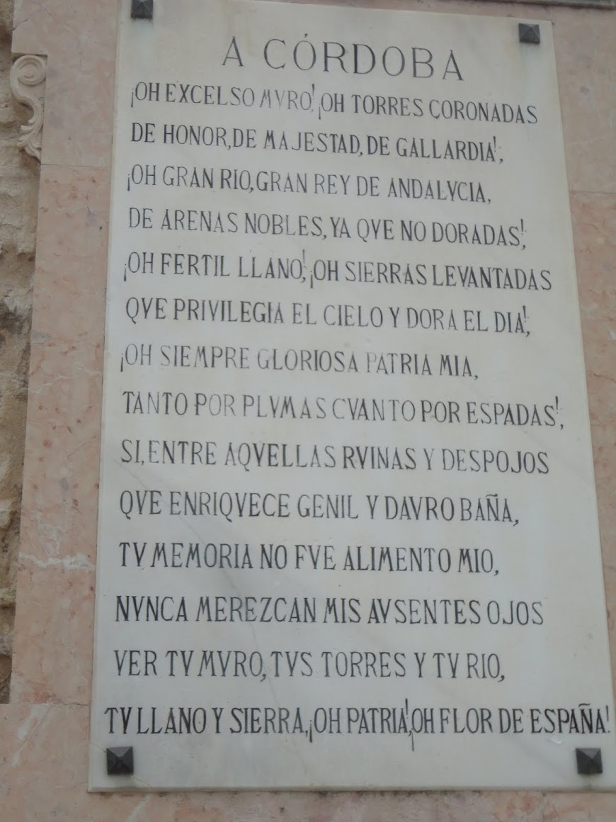 SONETO A CÓRDOBA DE LUIS DE GÓNGORA