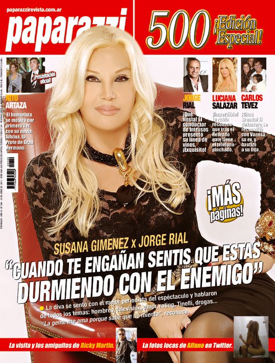 Paparazzi Revista Argentina Ultima Edicion 2011