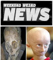 weekend weird news: alien coneheads or abnormalities?